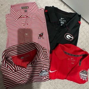4 University of Georgia shirts!